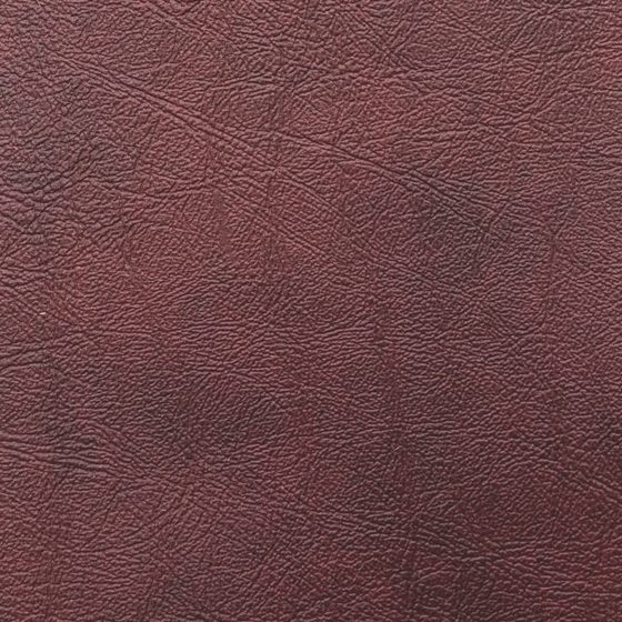 Cranberry leathertone table pad top swatch
